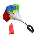 1 PC Colorful Football Resistance Parachute Strength Training Fitness Umbrella Football For Adult Athletic Strength Umbrella.