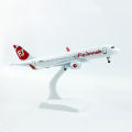 flyjinnah Airplane  Model 20 cm Airbus A320 Metal  scal 1:300 Airlines Model Metal with stand Aircraft  for office and home decoration. 