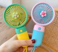 Smart Hand Fan | Cute Rechargeable Handheld Mini Fan | Portable Pocket Cooling Fan | USB Rechargeable Personal Fan for Travel, Office, Sports & Outdoor. 