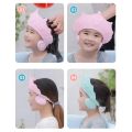 Children Shampoo Bathing Adjustable Hair Wash Hat  Shower Protect Head Cover Baby Shower Soft Cap For Kids Ear Protection Safe. 