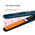 CkeyiN Mini Hair Flat Iron 2 in 1 Hair Straightener and Curler Portable Straightening Iron Constant Temperature. 