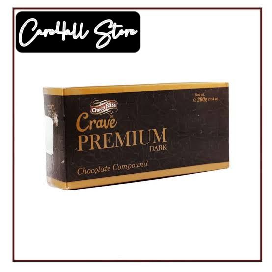 Crave Premium Dark Chocolate Compound Baking Chocolate
