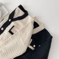 Women's Korean Fashion New Korean Loose Long-sleeved Knit Sweater Cardigans Outwear Coat.