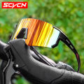 SCVCN UV400 Cycling Glasses for Men MTB Sunglasses Mountain Bike Bicycle Eyewear Women Sports Goggles Road Speed Skating.