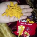 Pum pum hot and spicy chatkhara flavoured corn and wheat papar snacks 12 pcs pack. 