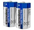 Camelion Super Heavy Duty D-Size Battery x 2 Cell Blister Pack. 