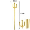 2025 New Kids Golden Greek Mythology  God King of The Sea Halloween Costume Poseidon Costume for Boys. 