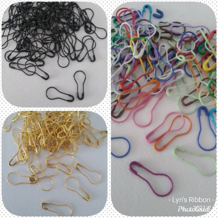 100 Pcs Safety Pin / Bulb Pin /