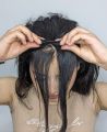 12 Inches Clip In Hair Toupee Brown/ Hair Patch/ Hair Topper For Women. 
