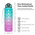 1000ml water bottle motivational sports water bottle. 