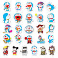 Random 10/52 Piece Funny Doraemon Stickers Waterproof DIY For Phones Laptop Car Sticker Creative Home Decal. 
