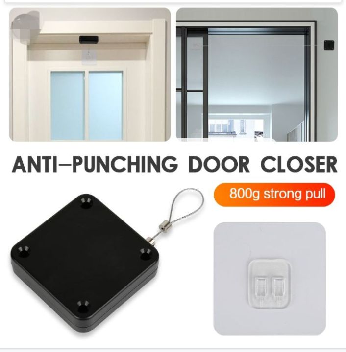 Thai glass window Door closer autocratic punch free