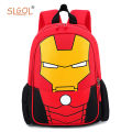 Spiderman primary school bag 1st grade and 2nd grade boy cartoon kindergarten slgol backpacking backpack. 