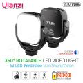 Ulanzi VL-49 model RGB vl49 mini RGB LED video light 2000mAh. 