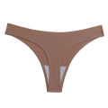 WarmSteps 3PCS/Set Women's Panties Seamless Female Thongs Silk Satin Underwear Girl  G-Strings Soft Cozy Lingerie Hot T-Back. 