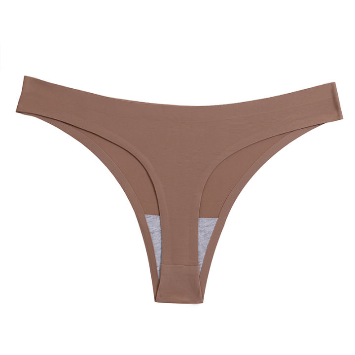 WarmSteps%203PCS/Set%20Women's%20Panties%20Seamless%20Female%20Thongs%20Silk%20Satin%20Underwear%20Girl%20%20G-Strings%20Soft%20Cozy%20Lingerie%20Hot%20T-Back%20-%20Image%206