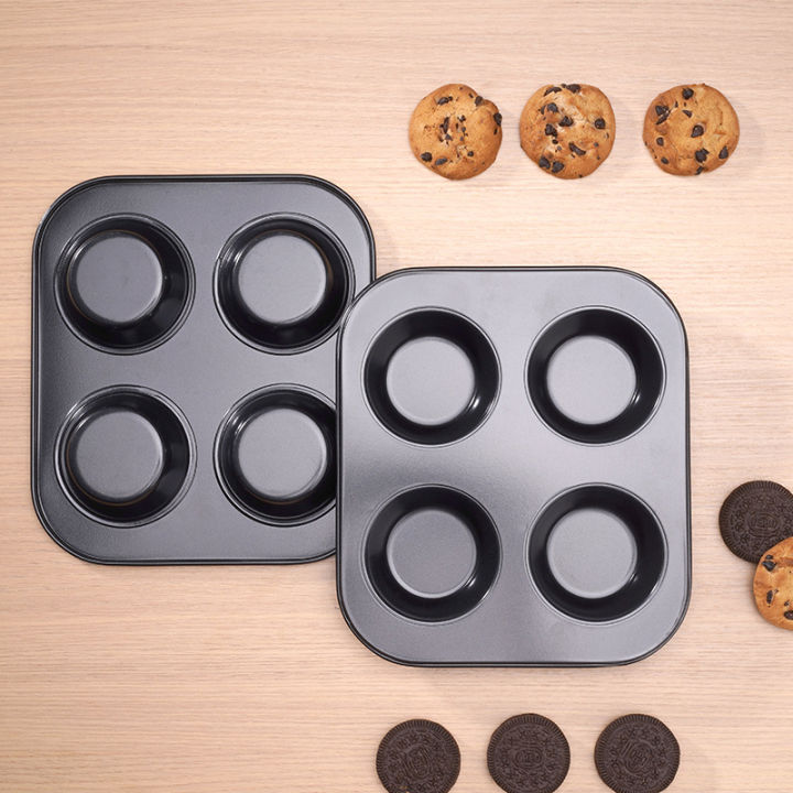 4%20Holes%20Non-Stick%20Cupcake%20Baking%20Tray%20Carbon%20Steel%20Muffin%20Pan%20Cake%20Mould%20Egg%20Tart%20Baking%20Mold%20Round%20Biscuit%20Pan%20Kitchen%20Bakeware%20-%20Image%203