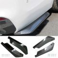 2P Rear Bumper Lip Diffuser Splitter Universal Car Spoiler Side Skirt Extension Protector Kit Auto Accessories Exterior Styling.