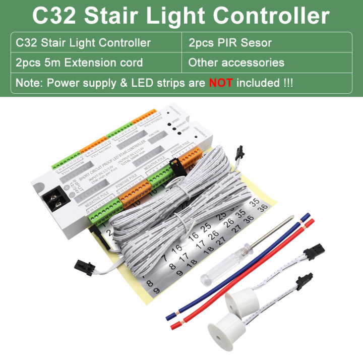 DIY%2032-Step%20Motion%20Sensor%20Stair%20Lights:%20PIR%20Auto%20Dimming,%20Speed%20Timer%20&%20Smart%20App%20Control%20for%20Dynamic%20Indoor%20Staircase%20Lighting%20-%20Image%208