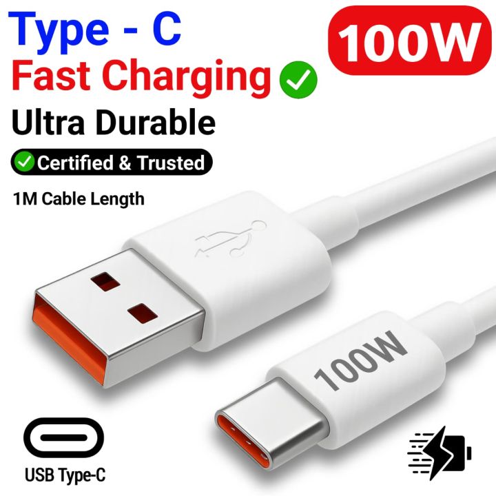 100W%20Fast%20Charging%20USB%20Type-C%20Data%20Cable%20%7C%20Durable%20PVC%20%7C%20Quick%20Charge%20&%20Data%20Transfer%20Cable%20-%20Image%202
