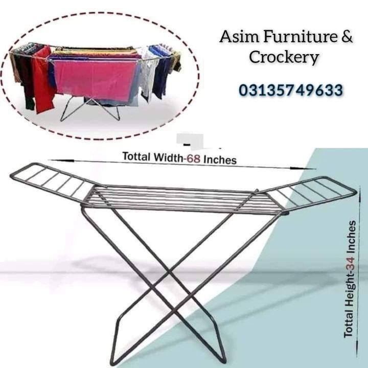 clothes%20dry%20stand%20laundry%20stand%20rack%20kapde%20sukhane%20ke%20liye%20stand%20-%20Image%203