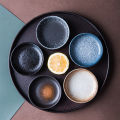 Seasoning hot Sauce Dish cup Ceramic Plate Small Dish Plates Butter mustard Sushi Vinegar Soy Dishes Kitchen Porcelain Saucer. 