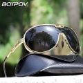 Fishing Sunglasses PC Frame Men and Women Trendy Round Windproof Shades with UV Protection Cycling Driving Travel With BOX.