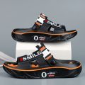 2025 New Men's Massage Slippers Indoor Outdoor Sandals Beach Comfortable Soft Slides Clogs Casual Shoes Men Women Home Slippers. 