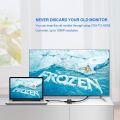 VGA to HDMI-compatible Converter Monitor/PS3/PS4/HDTV/Blue-ray DVD 3.5mm Audio Micro USB Power, HDMI-compatible Output Adapter. 