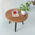 1:12 Dollhouse Miniature Round Table Tea Table Doll Home Coffee Table Furniture Decor Toy Micro Scene Construction Props.