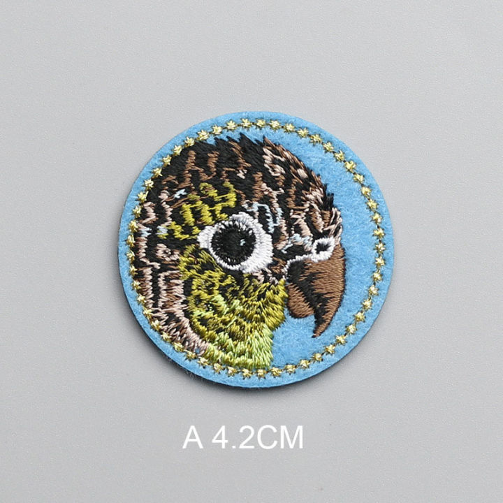 1%20Piece%204.2cm%20Iron%20on%20Embroidery%20Stickers%20Cartoon%20Bird%20Patch%20for%20Clothes%20Bag%20DIY%20Decoration%20Back%20Adhesive%20-%20Image%202