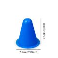 30PCS Road Signs Obstacles Cone Roller Skating Training Obstacles Surrounding Zhuang Roller Skating Shoes Obstacle Stakes Props. 
