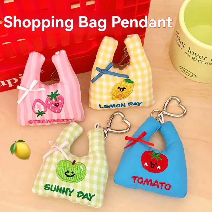 1/4%20Pcs%20Cute%20Shopping%20Bag%20Doll%20Pendant%20Versatile%20Backpack%20Decoration%20Keychain%20Decoration%20Doll%20Pendant%20-%20Image%207