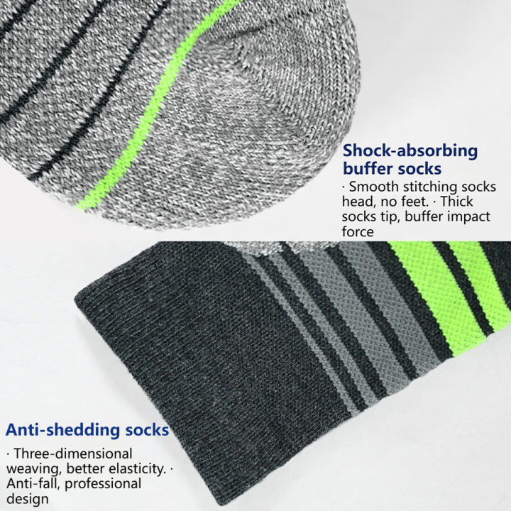 GTUBIKE%201%20Pair%20Merino%20Wool%20Winter%20Men%20Warm%20Ski%20Socks%20Thicker%20Sports%20Snowboard%20Cycling%20Soccer%20Socks%20High%20Elastic%20Thermal%20Socks%20-%20Image%204