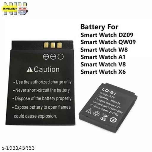 Smartwatch 380mAh Replacement Battery for Smart Watch Daraz.pk