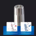 1 Set nose hair clipper, portable stainless steel hair clipper. 