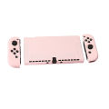 Switch Split Protective Shell Material Case Oled Protective Cover Split Type Tpu Frosted Transparent Soft Shell. 