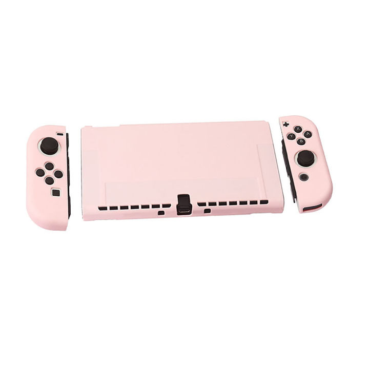 Switch%20Split%20Protective%20Shell%20Material%20Case%20Oled%20Protective%20Cover%20Split%20Type%20Tpu%20Frosted%20Transparent%20Soft%20Shell%20-%20Image%205