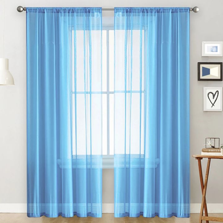 1pc%20Solid%20Colour%20Sheer%20Curtain,%20Curtains%20for%20Living%20Room,%20Bedroom,%20Home%20Decoration,%20French%20Window%20Screen%20with%20Rod%20Pocket%20-%20Image%207