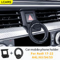 Magnetic Car Phone Mount Holder Adjustable Vent Clip For Audi A4L A5 S4 S5 2017-2022 Stable Navigation Bracket Car Accessory.