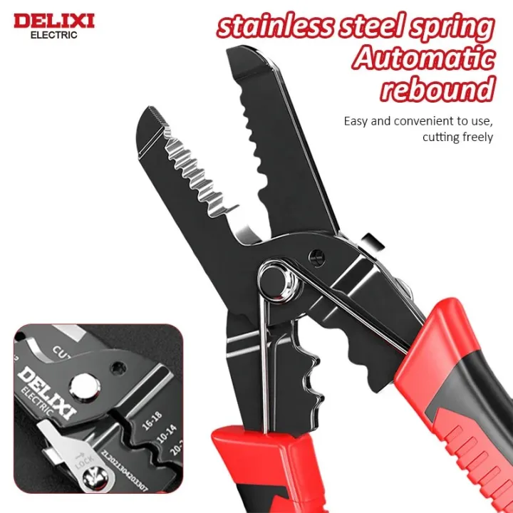 DELIXI%20ELECTRIC%20Wire%20Stripping%20Pliers%20Wire%20Pressing%20Pliers%20Wire%20Cutting%20Pliers%208-inch%20Multifunctional%20Pliers%20for%20Electrician.%20-%20Image%204