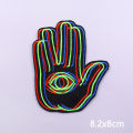 Punk Series Patch Iron On Patches For Clothing Thermoadhesive Patches On Clothes Horror Eyes Embroidery Patch DIY Sewing Patch.
