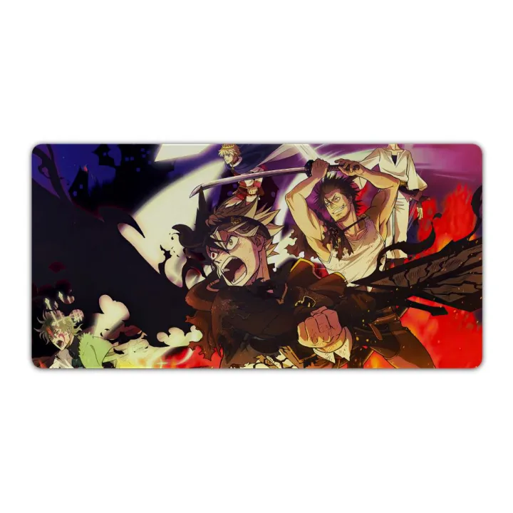 Anime%20B-Black%20C-Clover%20Mouse%20Pad%20Xxl%20Computer%20Large%20Size%20Non-slip%20Gamer%20Keyboard%2090x40cm%20Art%20Design%20HD%20Deskmat%20-%20Image%205