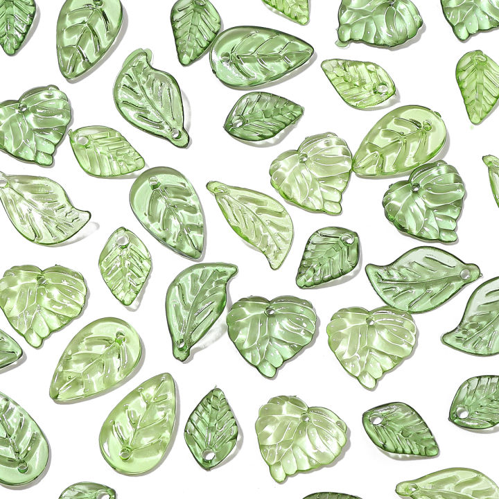100Pcs%20acrylic%20mini%20small%20tree%20leaves,%20light%20green,%20dark%20green,%20each%2050Pcs%20beads,%20handmade%20DIY%20making%20jewelry%20bracelet%20accessori%20-%20Image%202