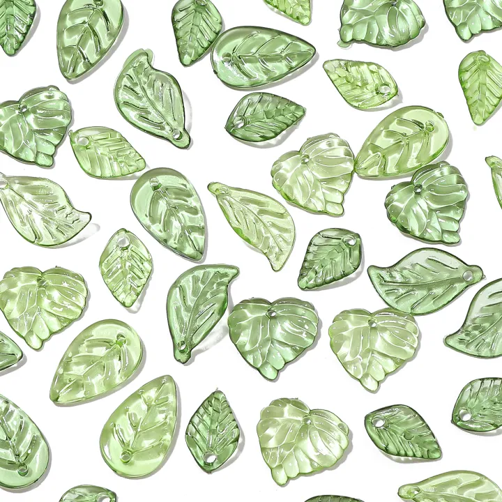 100Pcs%20acrylic%20mini%20small%20tree%20leaves,%20light%20green,%20dark%20green,%20each%2050Pcs%20beads,%20handmade%20DIY%20making%20jewelry%20bracelet%20accessori%20-%20Image%202