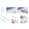 7-in-1 Computer Keyboard Cleaner Brush Kit Bluetooth Cleaning Pen For Earbuds Headset Clean Tool Keycap Puller. 