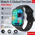 Watch 5 Smart Watch Global Version Men Women HD AMOLED Screen Heart Rate Bluetooth Call Track Waterproof Sports Smartwatches.