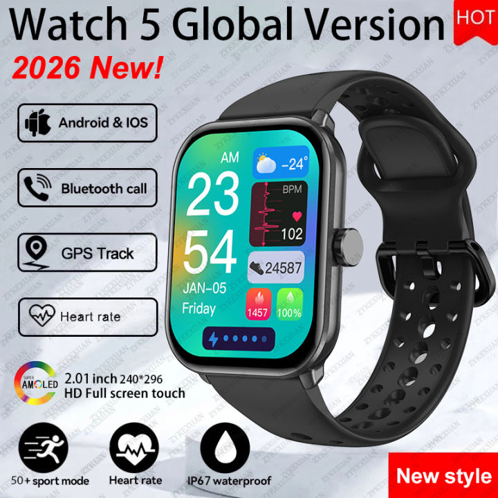 Watch%205%20Smart%20Watch%20Global%20Version%20Men%20Women%20HD%20AMOLED%20Screen%20Heart%20Rate%20Bluetooth%20Call%20%20Track%20Waterproof%20Sports%20Smartwatches%20-%20Image%207
