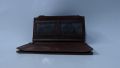 leather long wallet. 