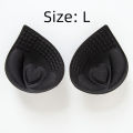Women Breast Insert Push Up Bra Enhancer Swimsuit Bikini Pad Removeable Foam Chest Accessories Swimsuit Thickness 4/5/6cm.